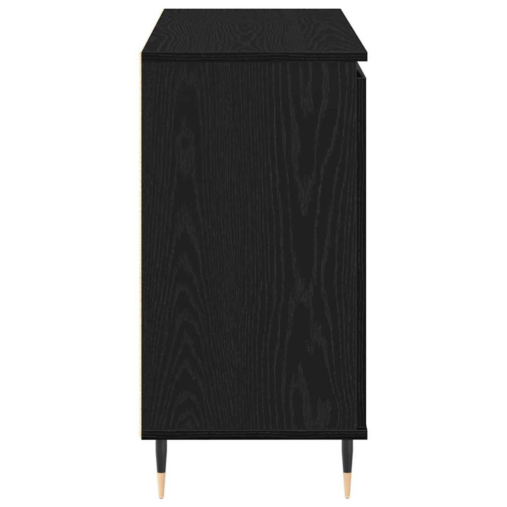 Buffet Chêne noir 101.5 x 35 x 70 cm Bois d'ingénierie - XIOS