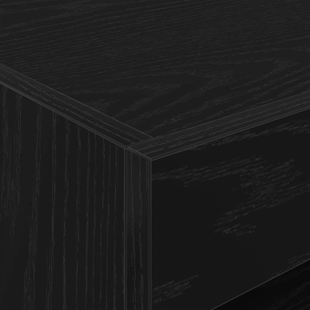 Cabinet de chevet Chêne noir 50 x 40 x 45 cm Bois d'ingénierie