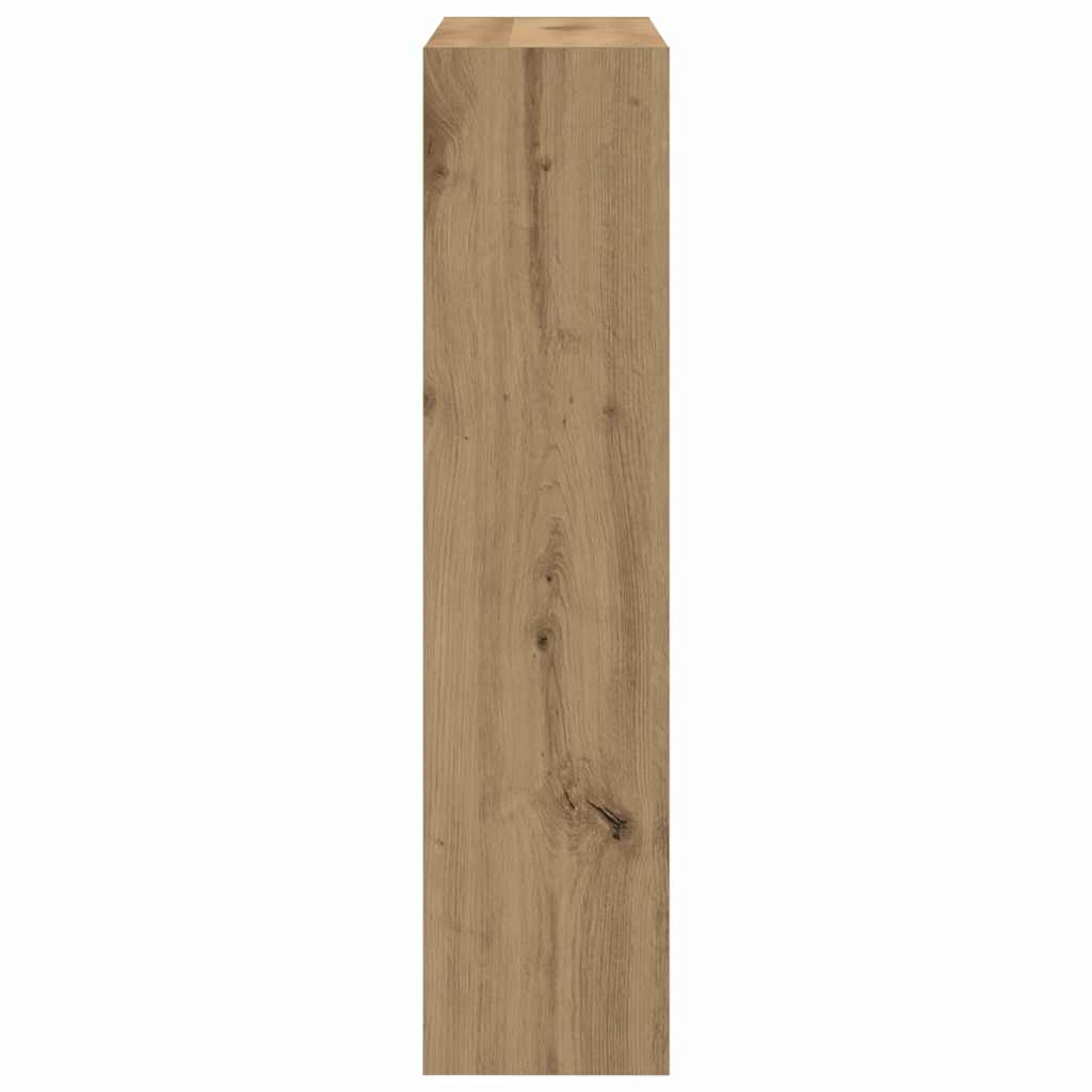 Armoire à chaussures avec stockage Chêne fumé 80 x 21 x 87.5 cm - XIOS