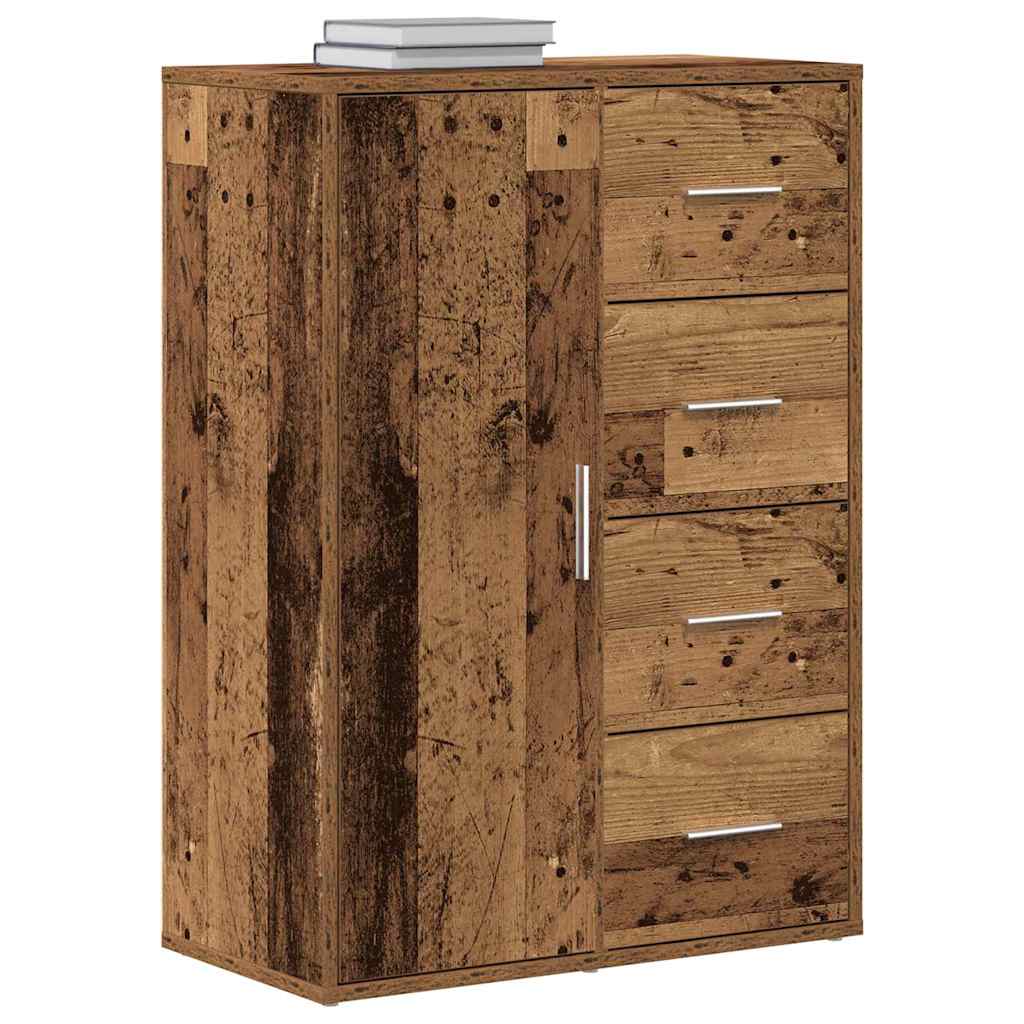 Buffet Bois ancien 60 x 31 x 84 cm Bois d'ingénierie - XIOS