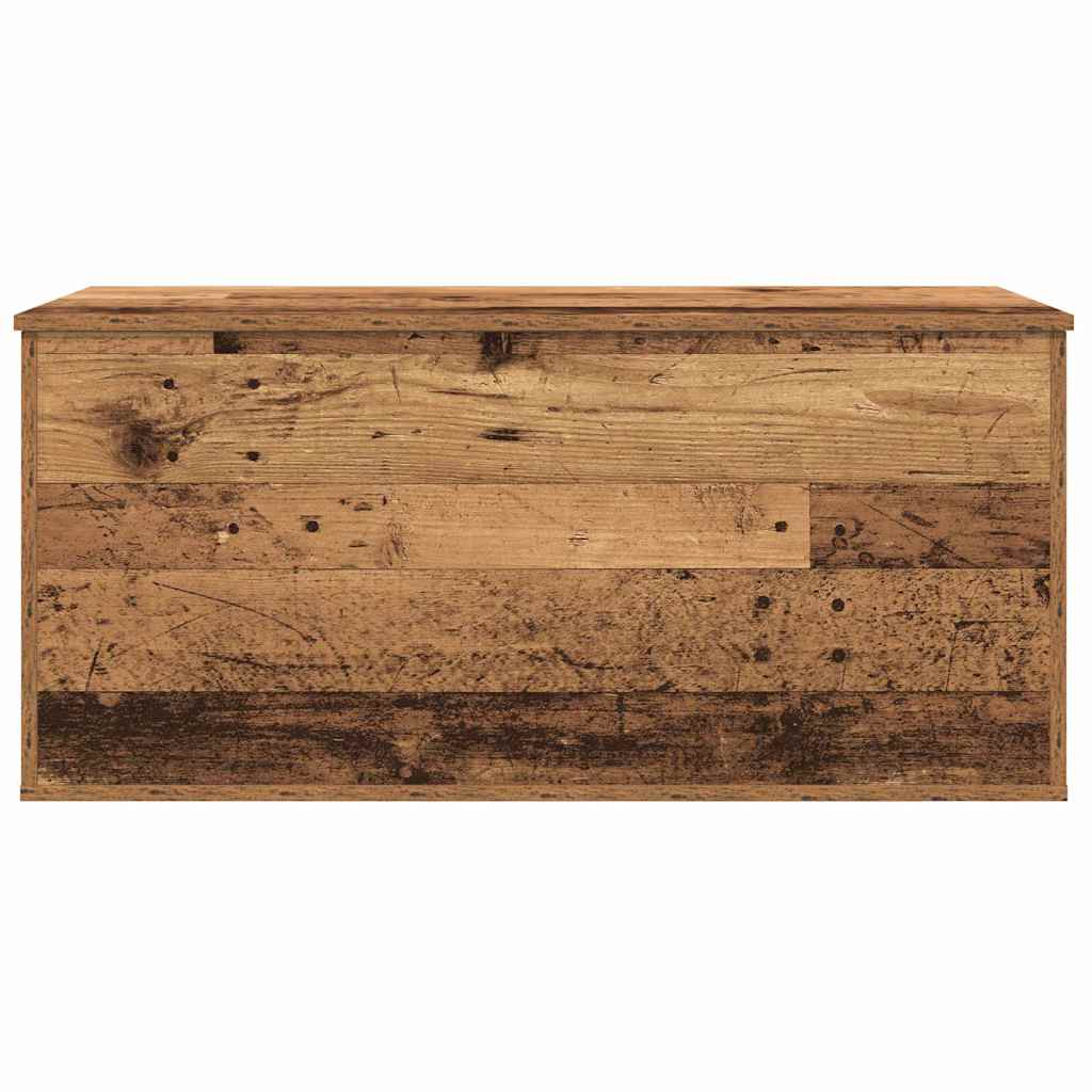 Boîte de Rangement avec stockage Bois ancien 100 x 42 x 46 cm - XIOS