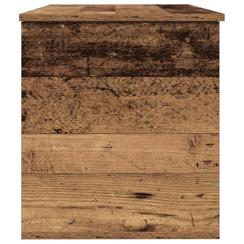 Boîte de Rangement avec stockage Bois ancien 100 x 42 x 46 cm - XIOS