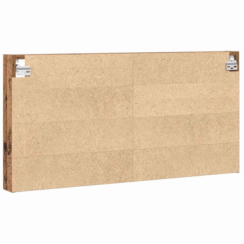 Vitrine Bois Ancien 100 x 8,5 x 50 cm Bois d'ingénierie - XIOS