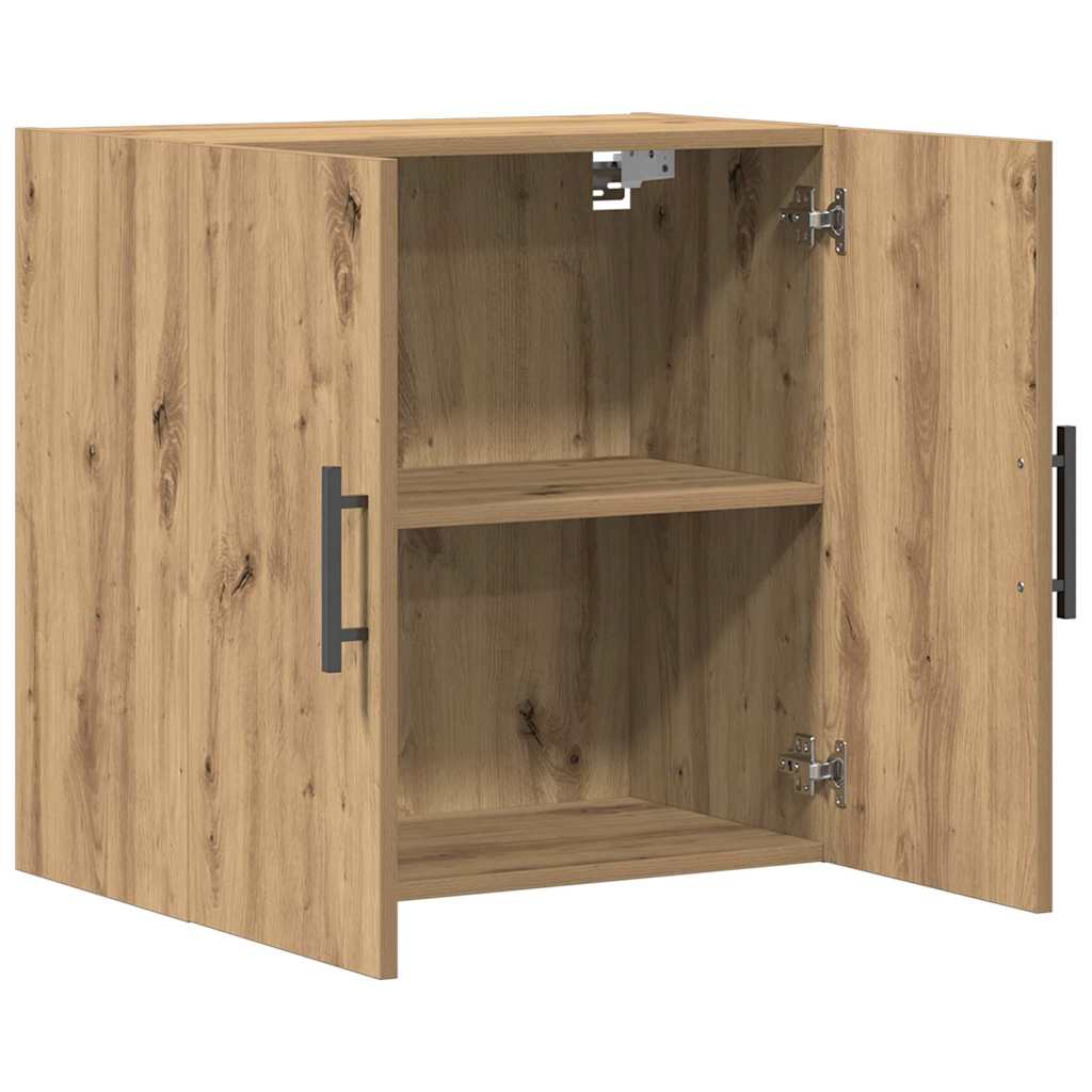 Meuble mural chêne artisanal 60 x 31 x 60 cm Bois d'ingénierie - XIOS