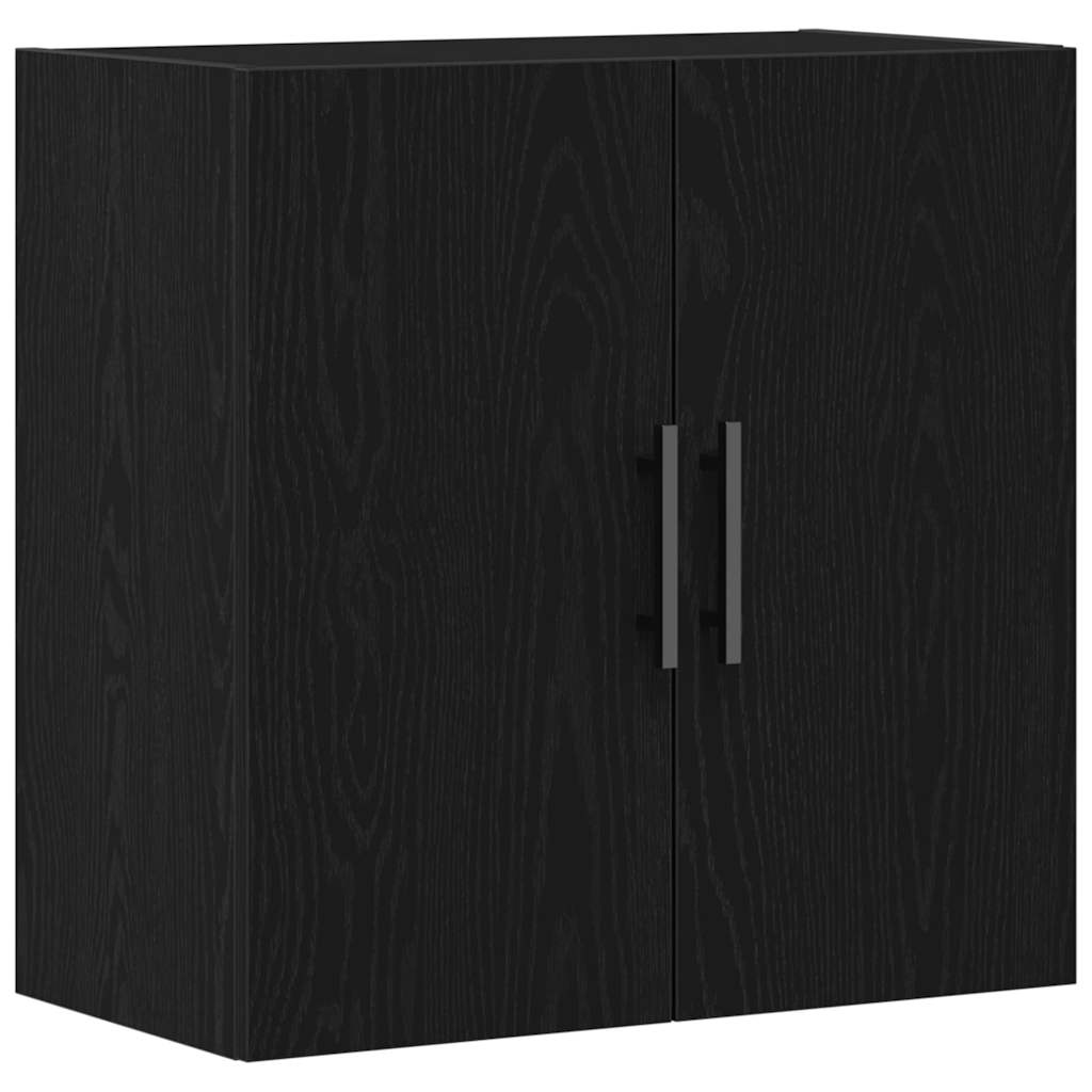 Armoire murale Chêne Noir 60x31x60 cm Bois d'ingénierie