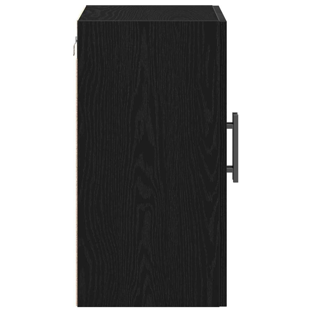 Armoire murale Chêne Noir 60x31x60 cm Bois d'ingénierie