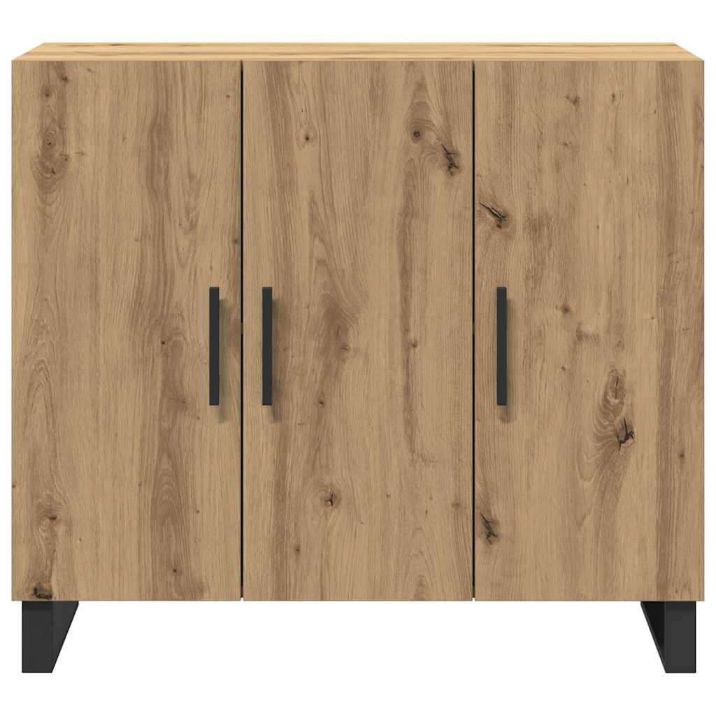 Buffet chêne artisanal 90 x 34 x 80 cm Bois d'ingénierie - XIOS