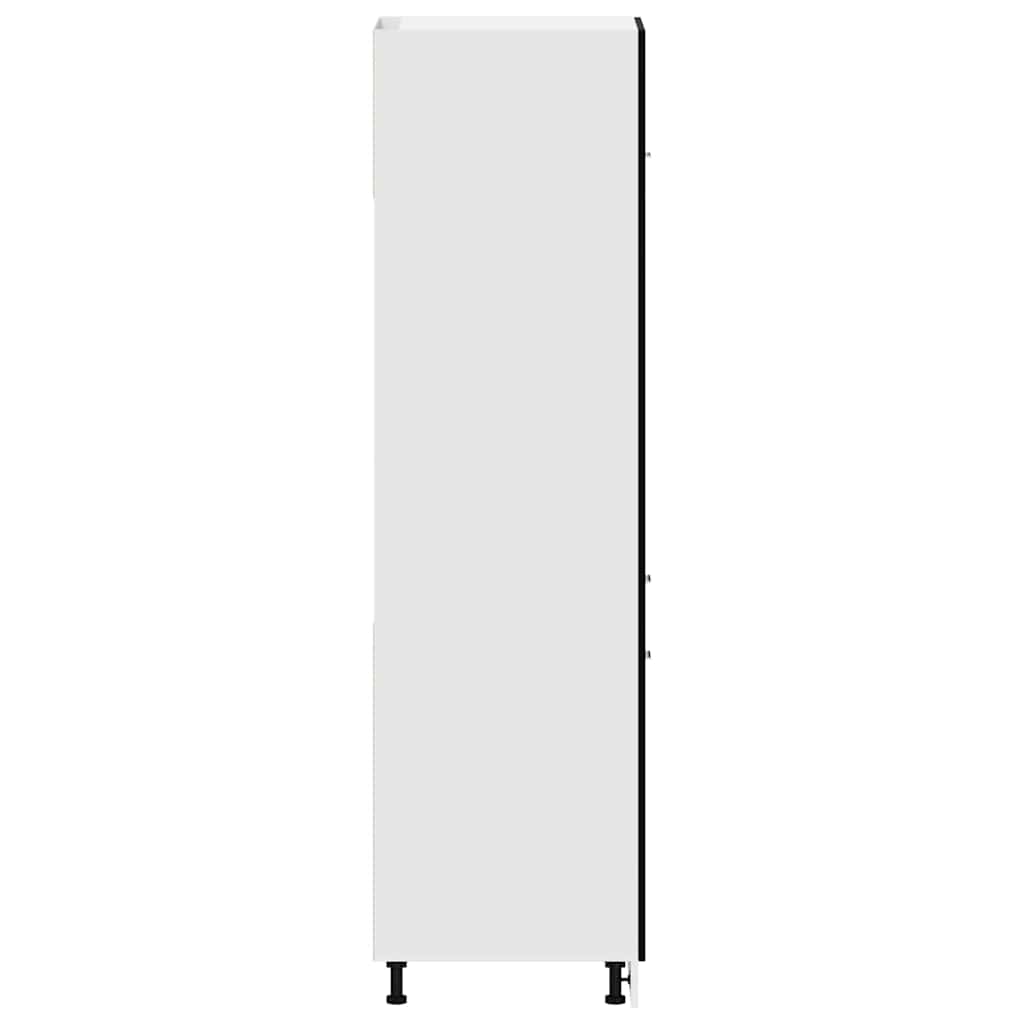 Armoire suspendue Lyon Chêne noir 60 x 31 x 207 cm - XIOS
