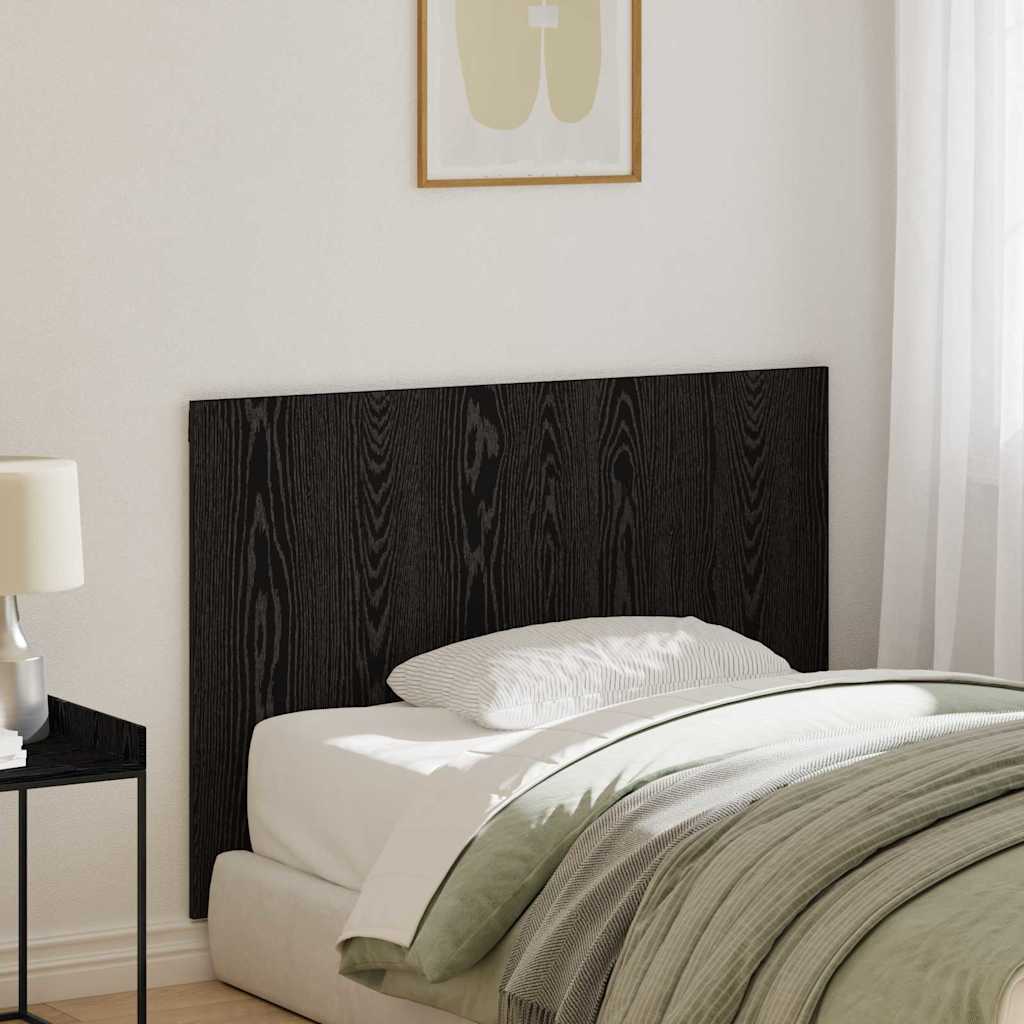 Tête de lit Chêne noir 120 x 1,5 x 80 cm Bois d'ingénierie - XIOS