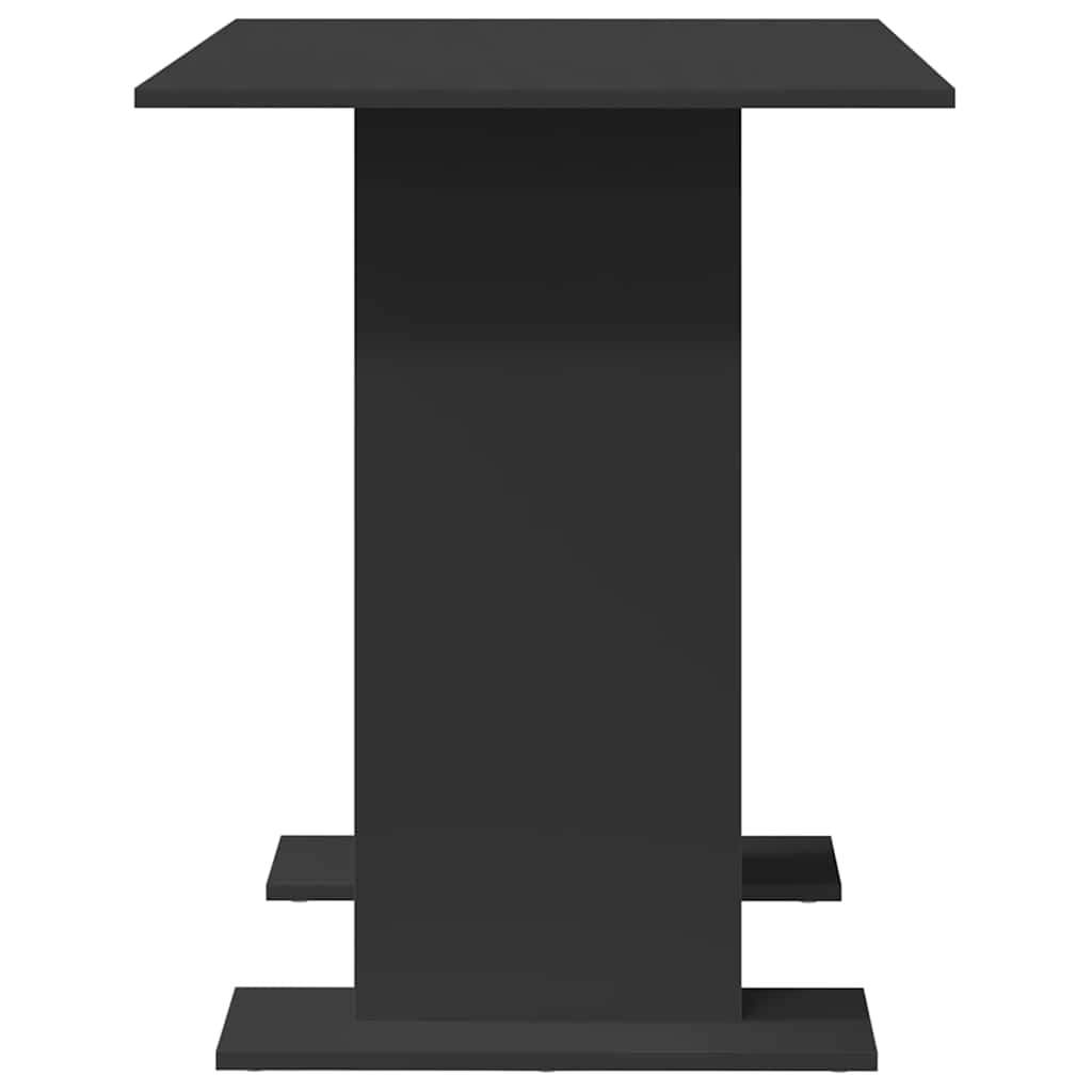 Table de salle à manger Noir 110 x 60 x 75 cm Bois d'ingénierie - XIOS