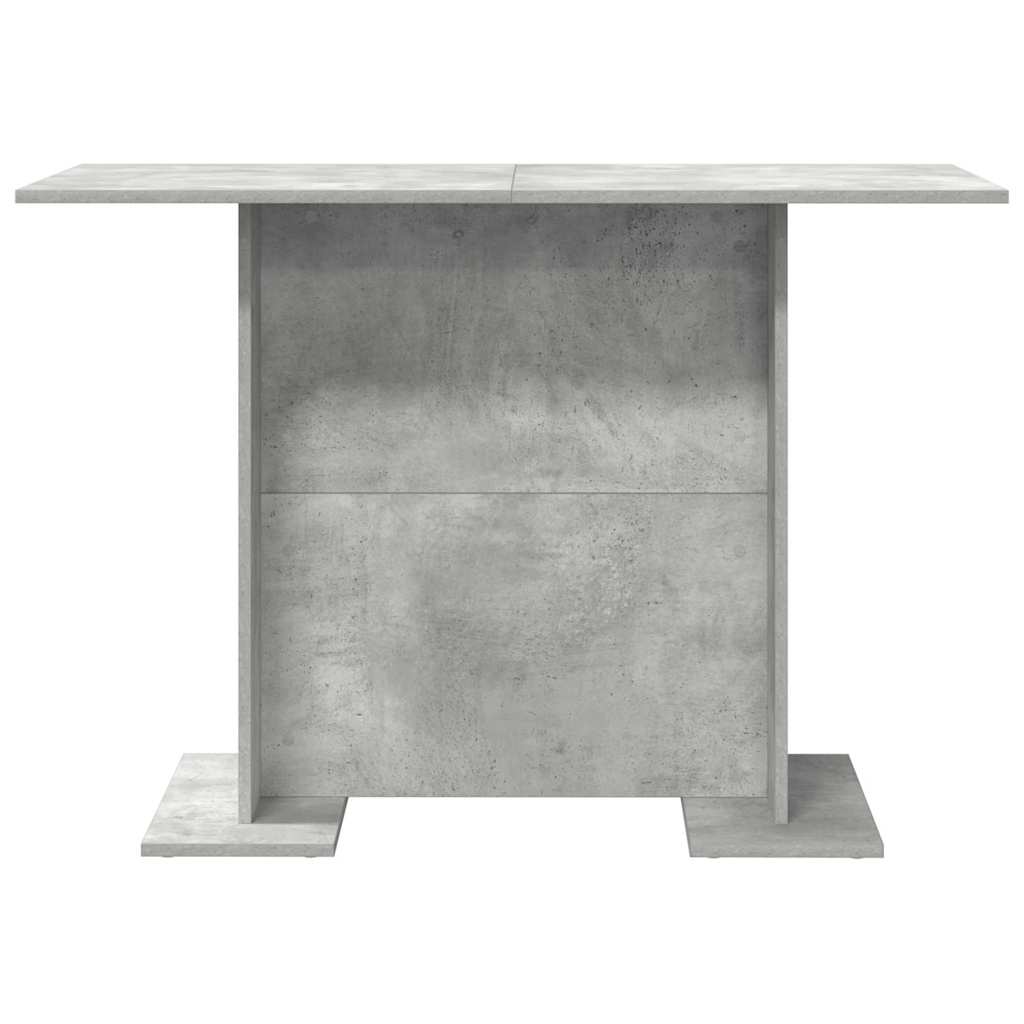 Table de salle à manger Gris béton 110 x 60 x 75 cm - XIOS