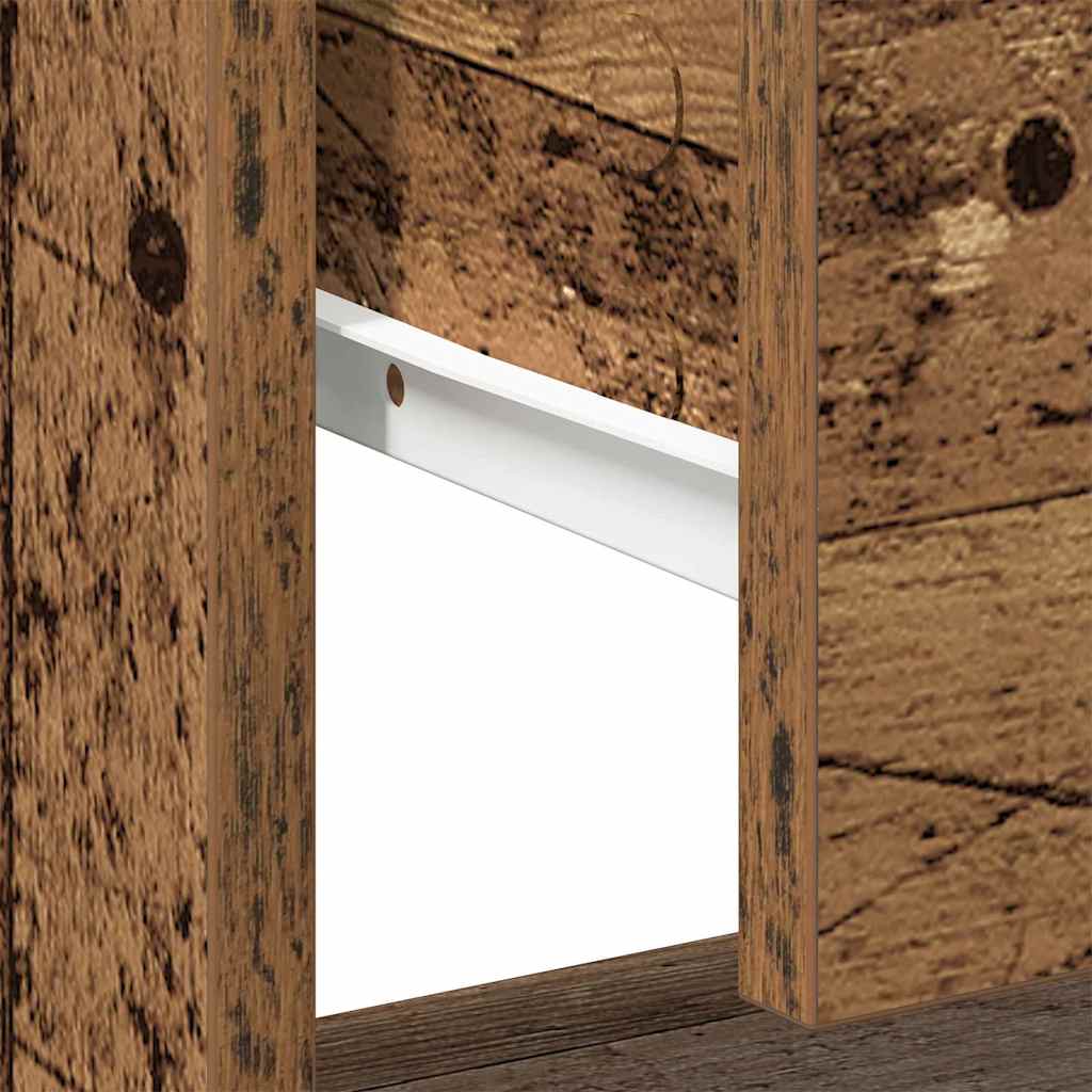 Table de nuit Bois ancien 45 x 34 x 44 cm Bois d'ingénierie