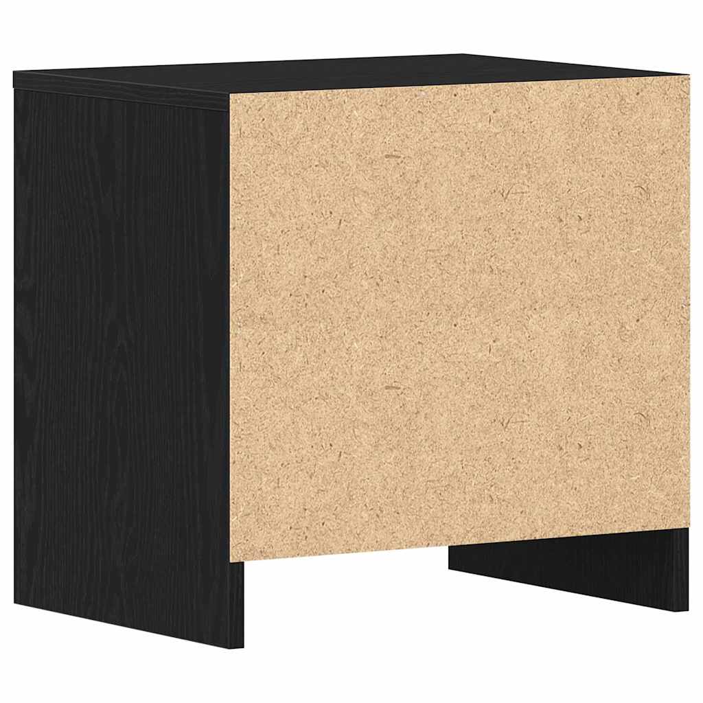 Cabinet de chevet avec tiroir Chêne noir 45 x 34 x 44.5 cm - XIOS