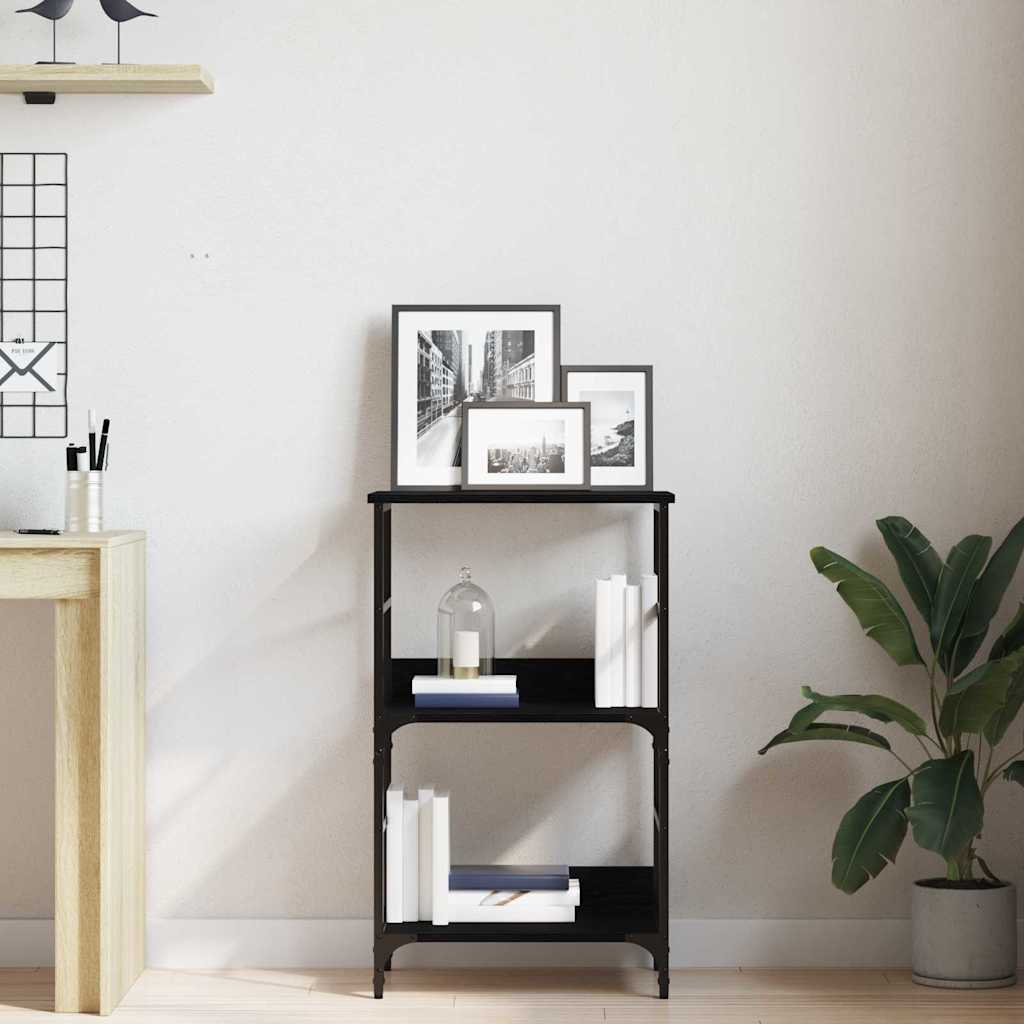 Étagère Chêne noir 50 x 33 x 82 cm Bois d'ingénierie - XIOS