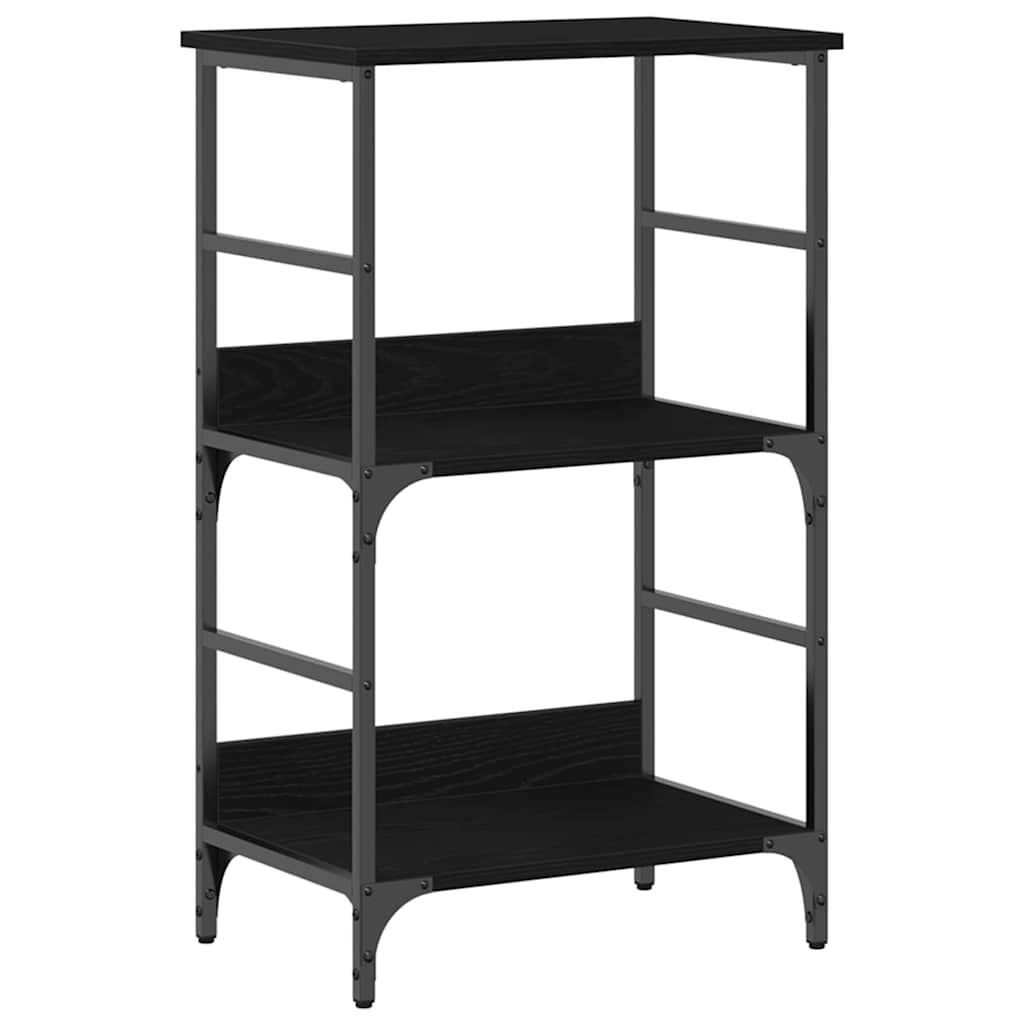 Étagère Chêne noir 50 x 33 x 82 cm Bois d'ingénierie - XIOS
