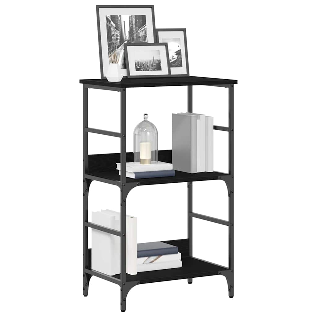 Étagère Chêne noir 50 x 33 x 82 cm Bois d'ingénierie - XIOS