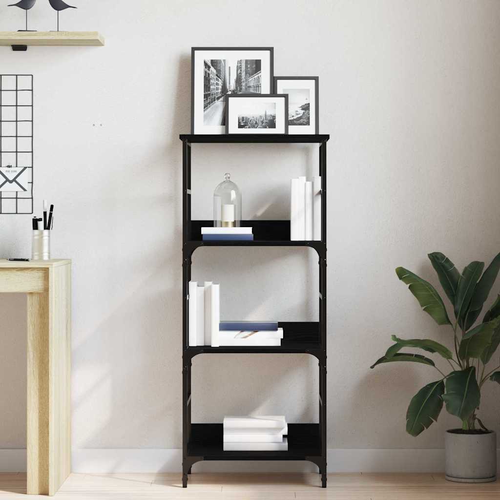 Étagère Chêne noir 50 x 33 x 117.5 cm Bois d'ingénierie - XIOS