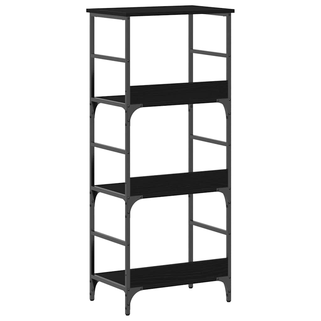 Étagère Chêne noir 50 x 33 x 117.5 cm Bois d'ingénierie - XIOS