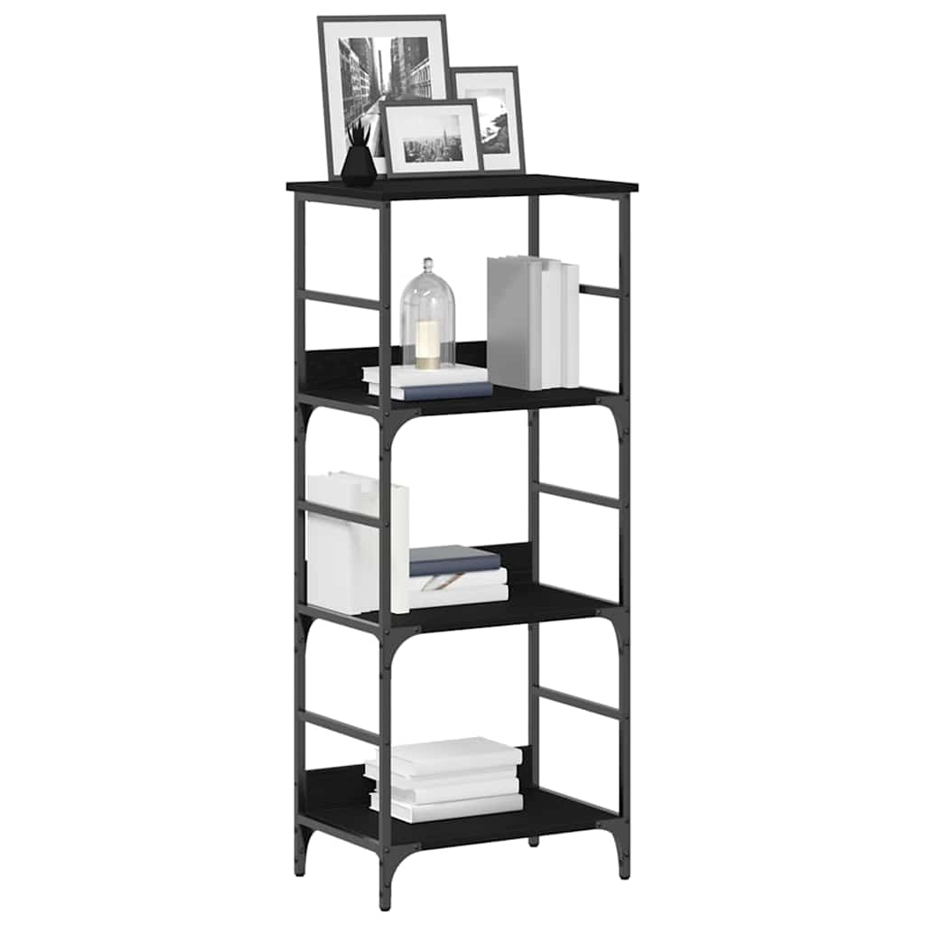 Étagère Chêne noir 50 x 33 x 117.5 cm Bois d'ingénierie - XIOS
