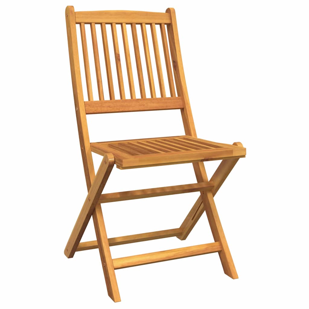 Ensemble bistro de jardin 3 pcs Marron Bois d'Acacia Massif - XIOS