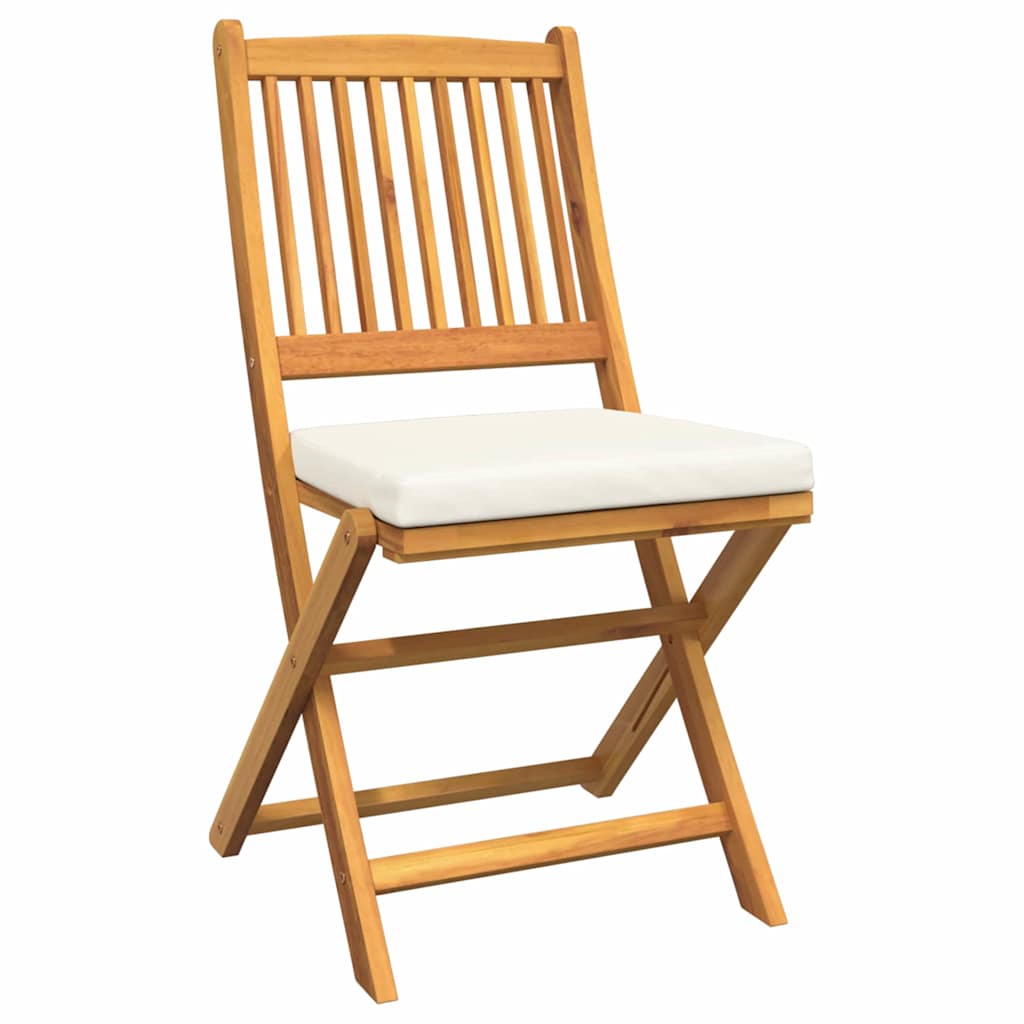 Ensemble bistro de jardin 3 pcs Marron Bois d'Acacia Massif - XIOS