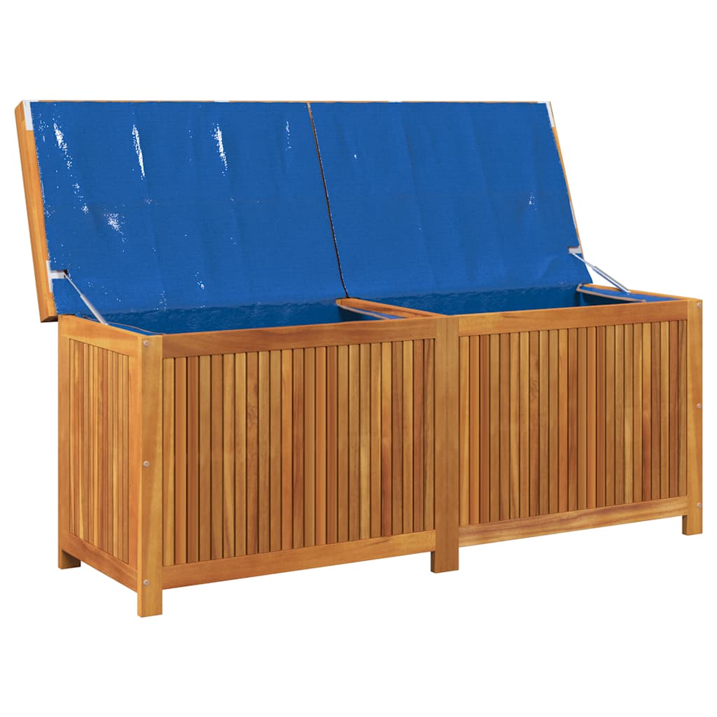 Boîte à coussins d'extérieur 150x50x60,5cm bois massif d'acacia Coffres de jardin vidaXL