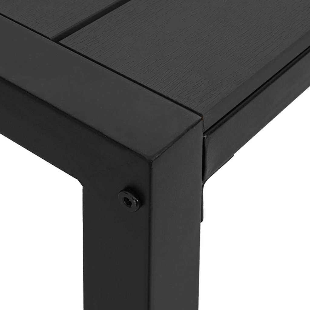 Ensemble de salle à manger pour jardin 3 pcs Anthracite Acier - XIOS