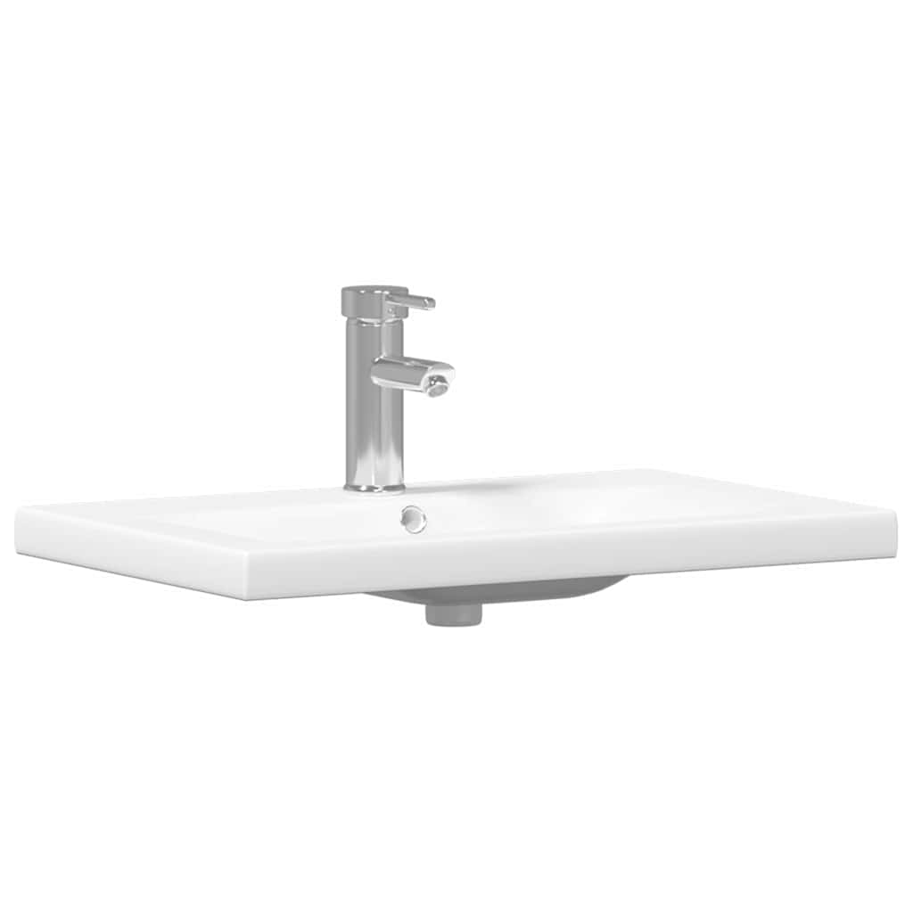Meuble de Lavabo de Salle de Bain 2 pc Bois Ancien - XIOS