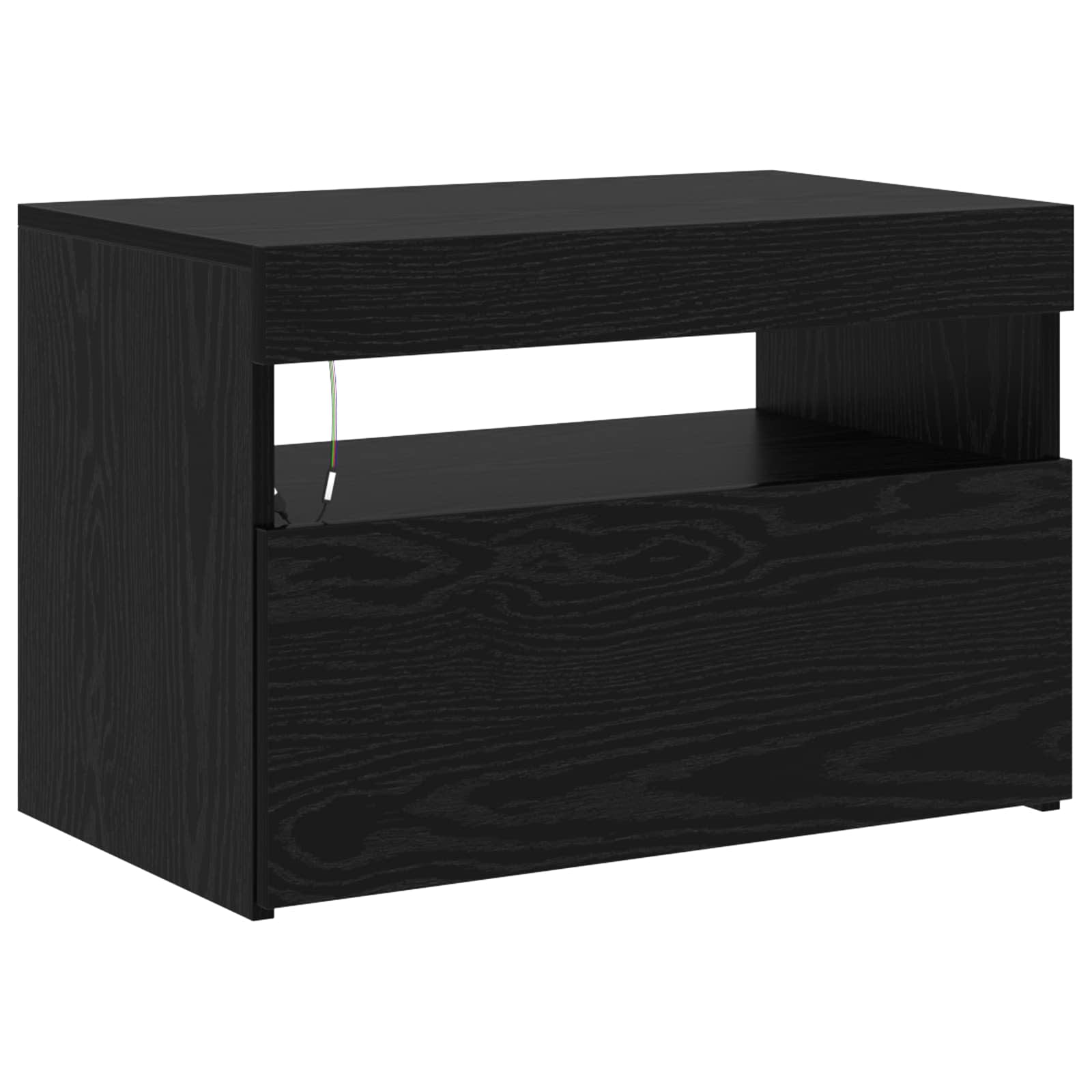 Meuble TV 2 pcs Chêne noir 180 x 35 x 40 cm Bois d'ingénierie - XIOS