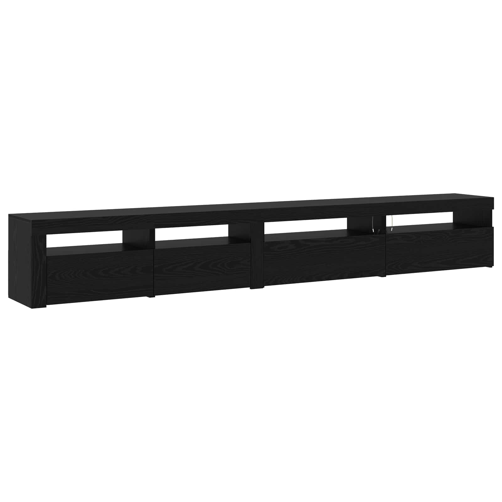 Ensemble meuble TV 3 pcs Chêne noir 270 x 35 x 40 cm - XIOS