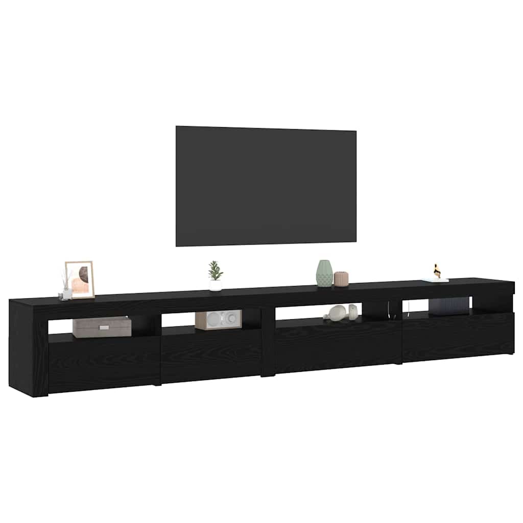 Ensemble de Meuble TV 3 pcs Chêne noir 270 x 35 x 40 cm - XIOS