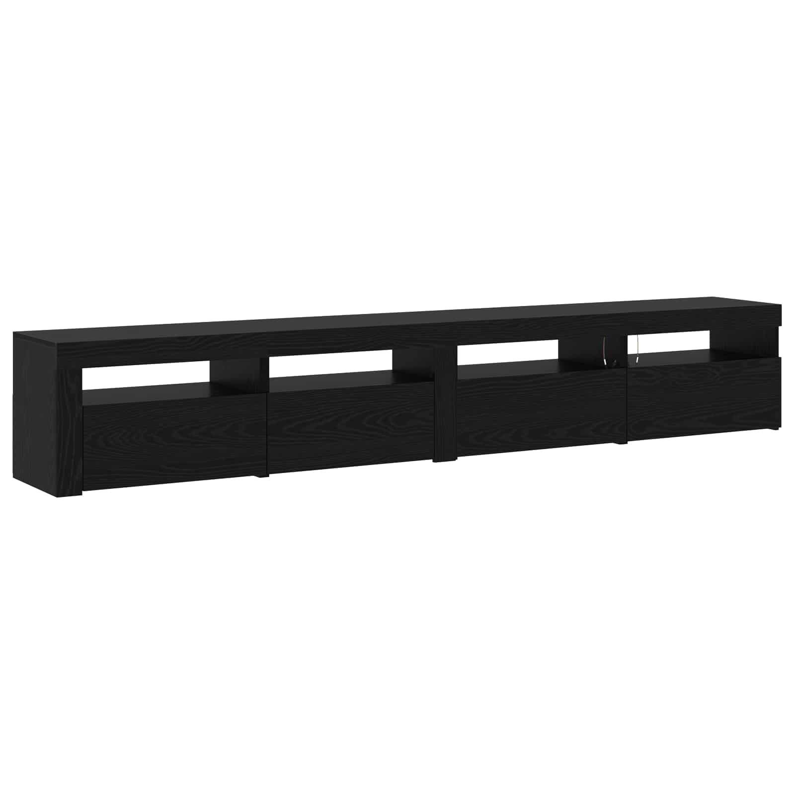 Ensemble meuble TV 3 pcs Chêne noir 240 x 35 x 40 cm - XIOS