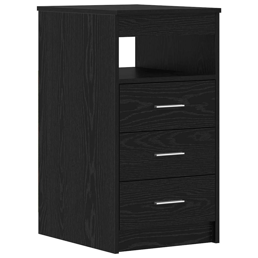 Bureau 2 pcs Chêne noir 140 x 50 x 76 cm Bois d'ingénierie - XIOS