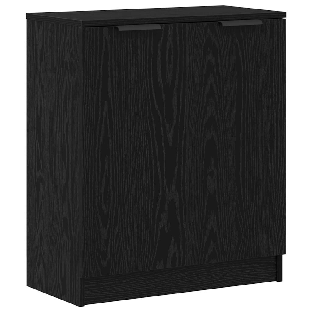 Buffet 3 pcs Chêne noir 121 x 30 x 70 cm Bois d'ingénierie - XIOS
