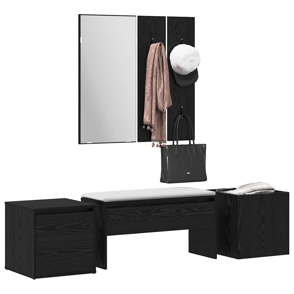 Ensemble de meubles d'entrée 6 pcs Bois d'ingénierie - XIOS