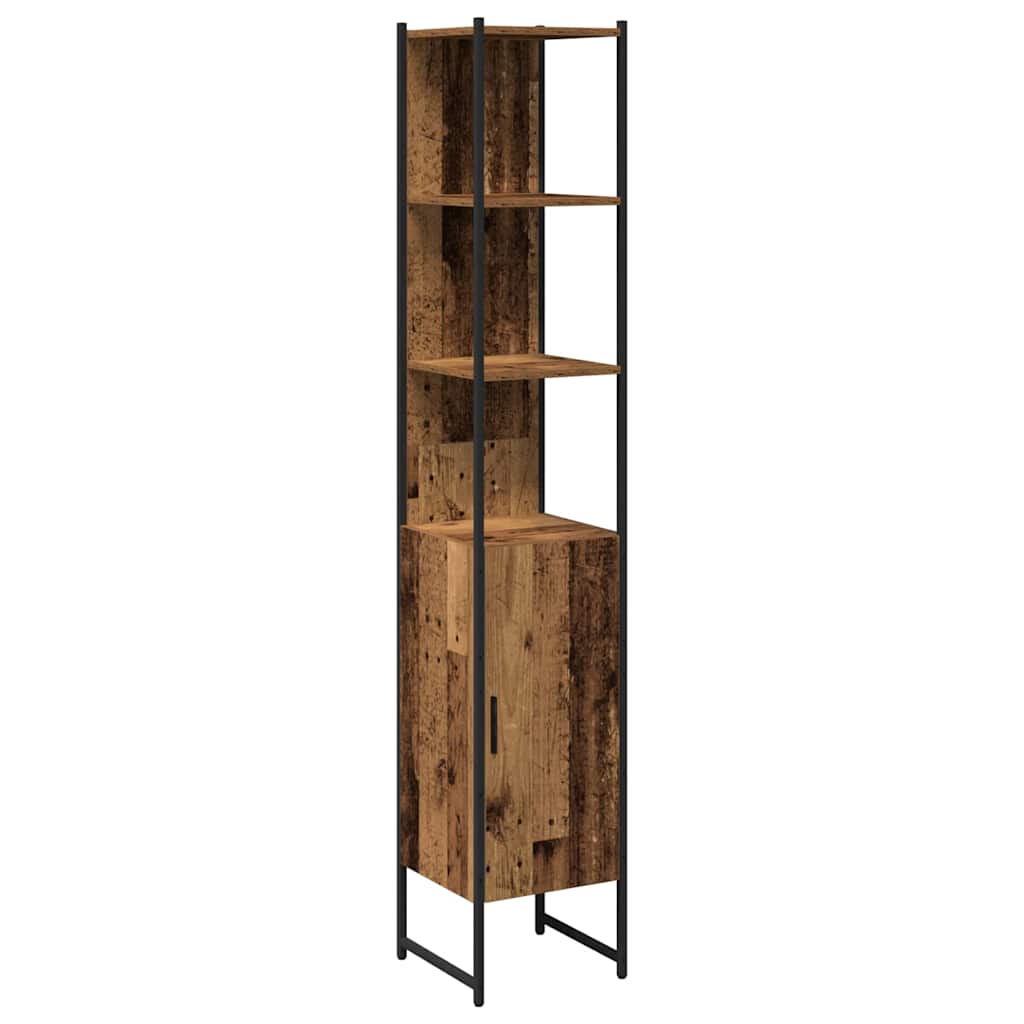 Ensemble de mobilier de salle de bain 3 pc Bois Ancien