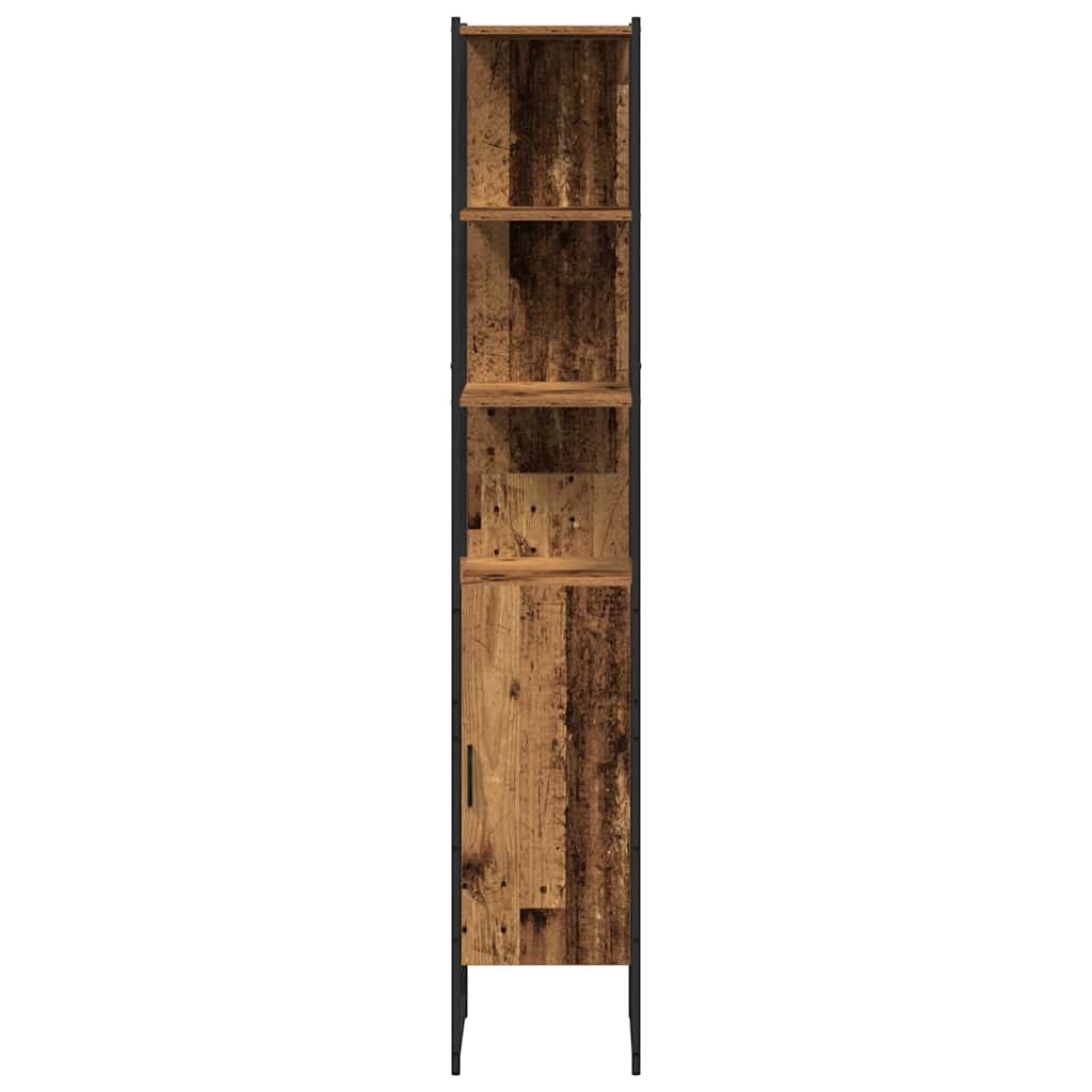 Ensemble de mobilier de salle de bain 4 pc Bois Ancien