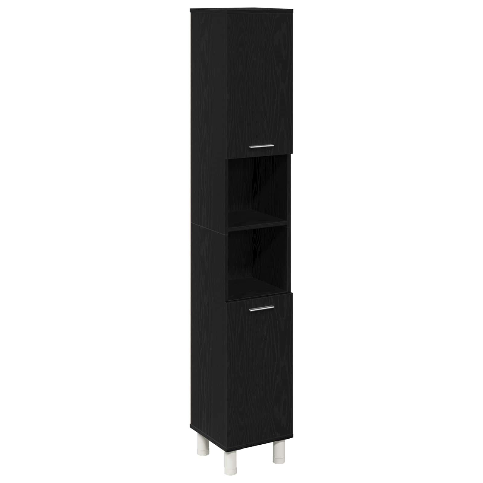 Ensemble de mobilier de salle de bain 3 pc Noir