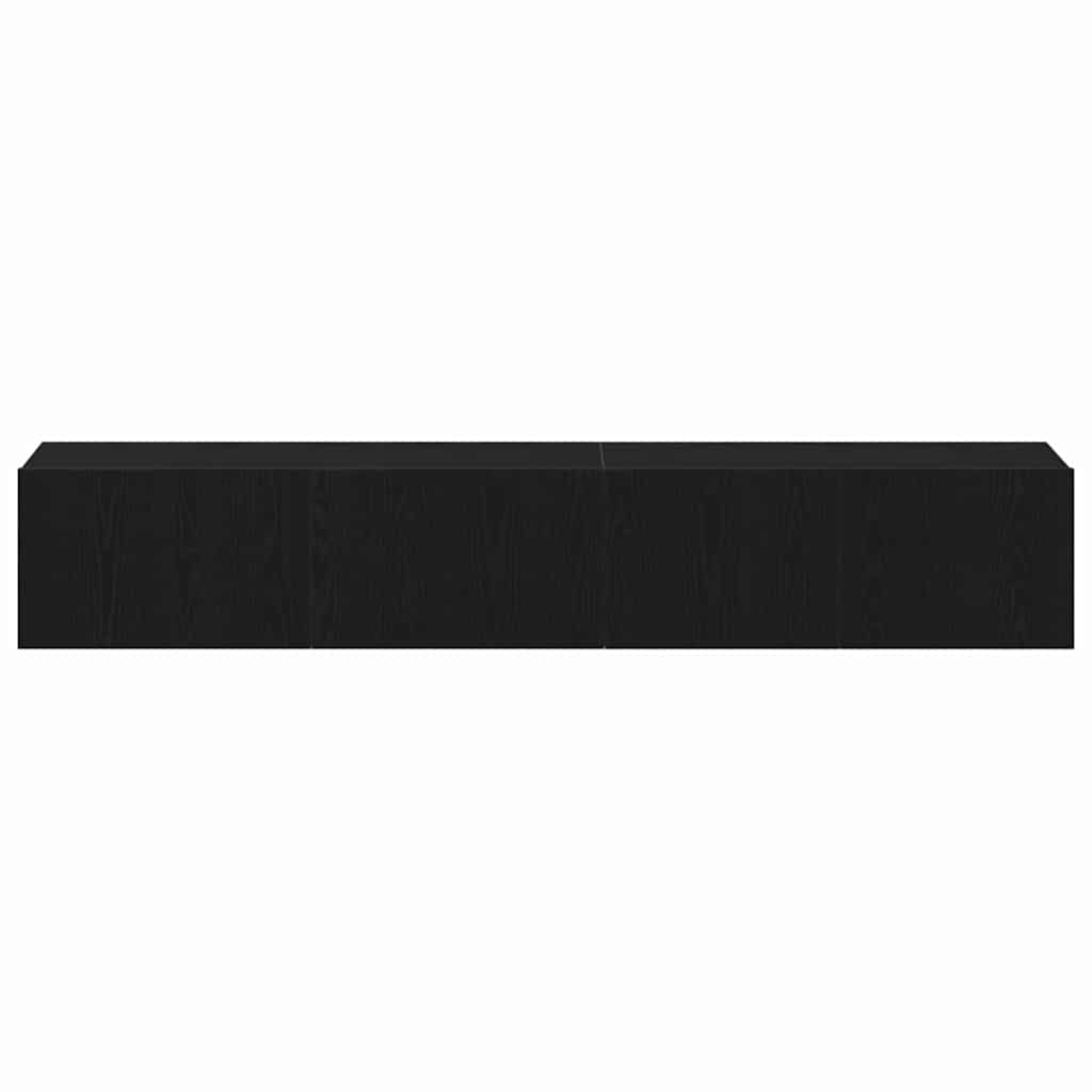 Ensemble meuble TV 2 pcs Chêne noir Bois d'ingénierie - XIOS