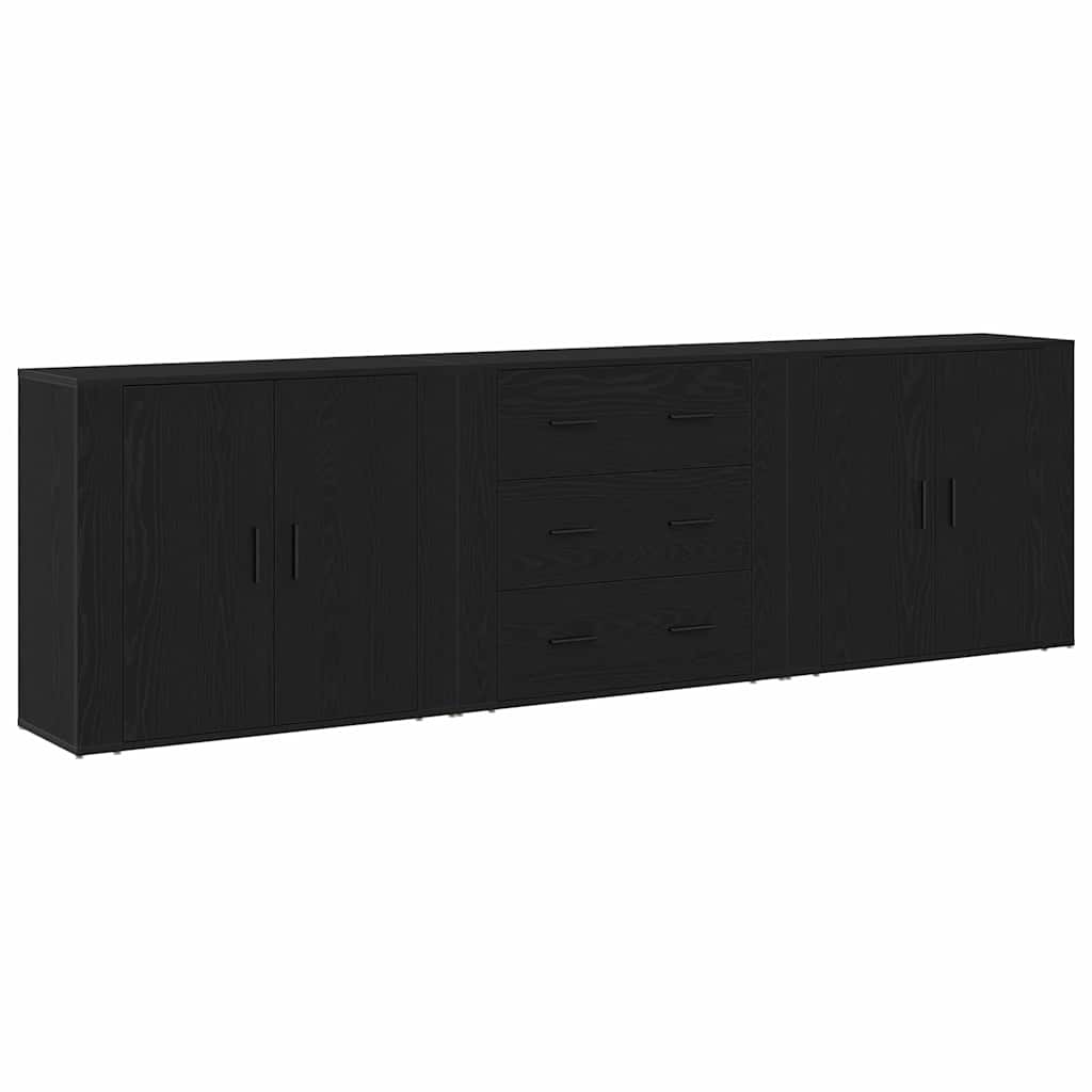 Buffet Chêne noir 240 x 33 x 70 cm Bois d'ingénierie - XIOS