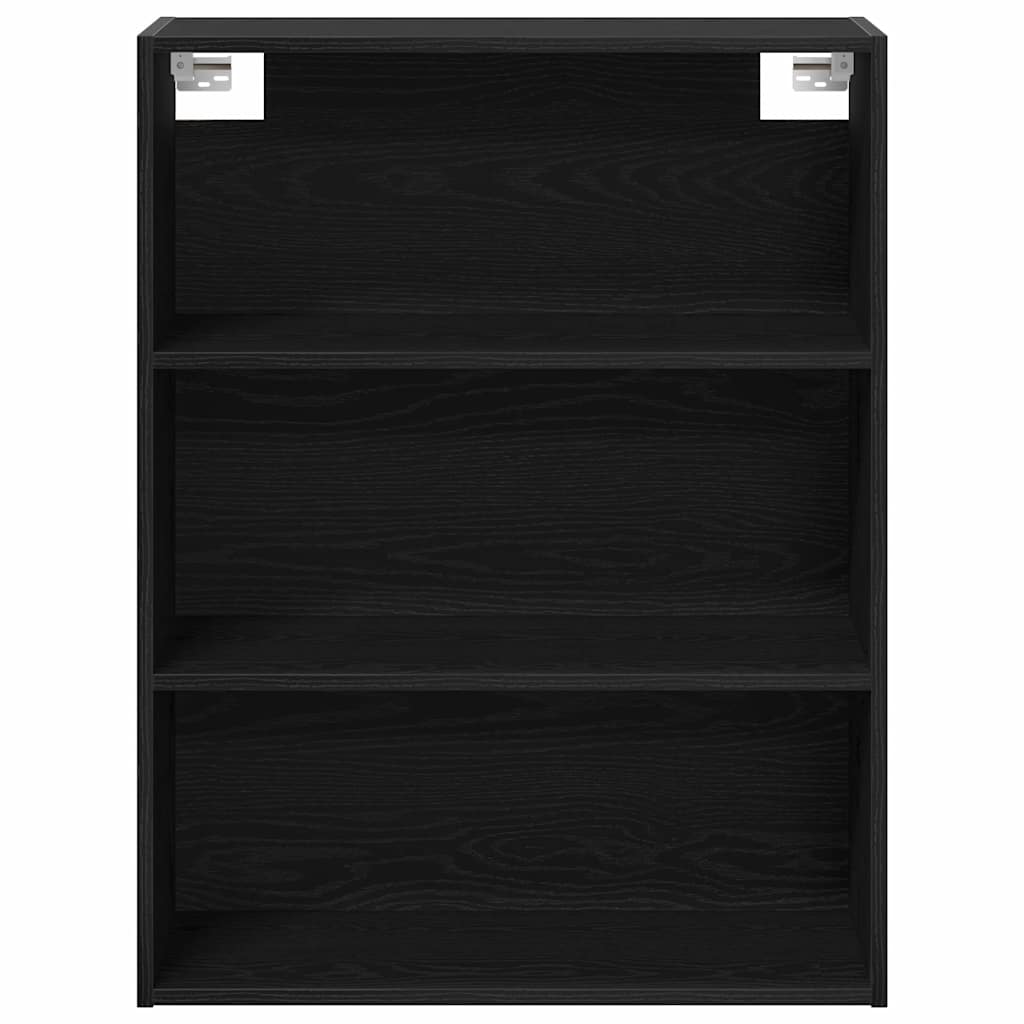 Haut Armoire Montage mural 2 pcs Chêne noir 70 x 34 x 180 cm - XIOS