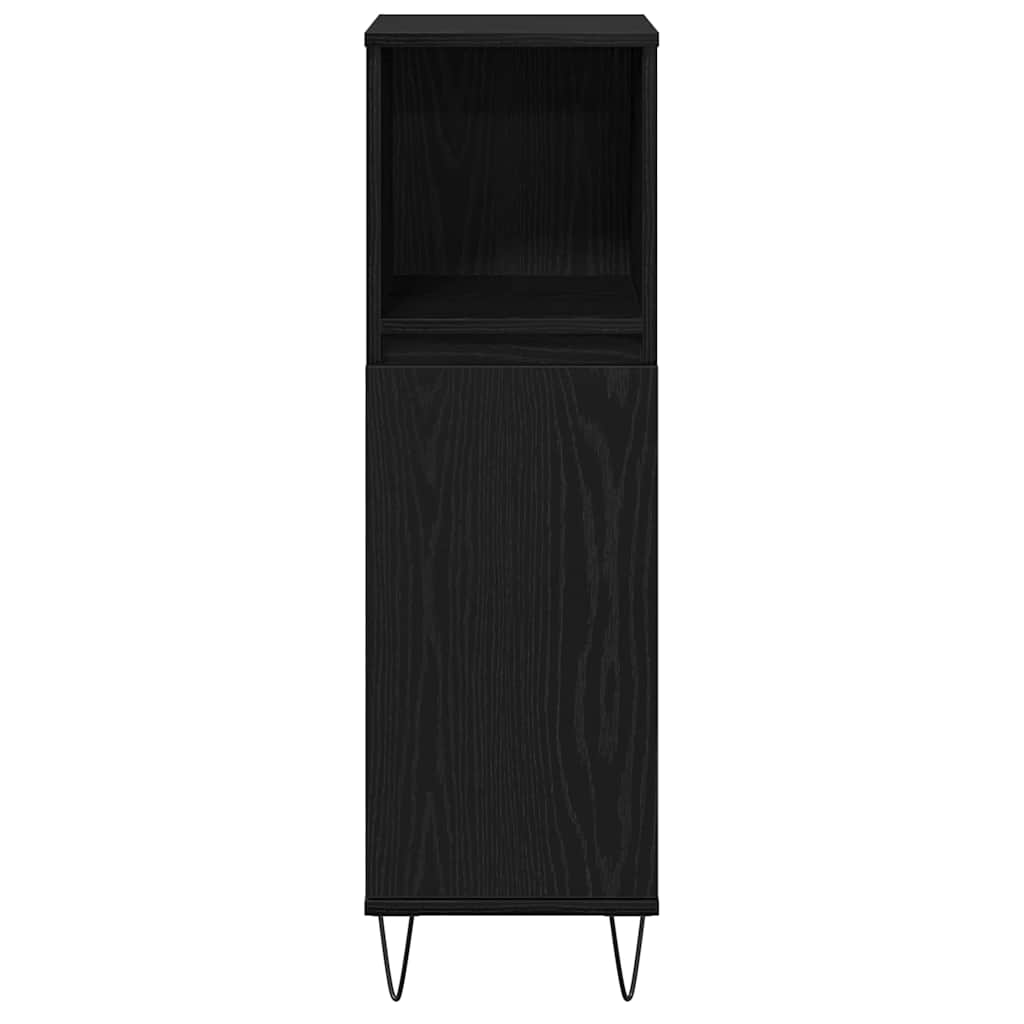Ensemble de mobilier de salle de bain 3 pc Chêne noir