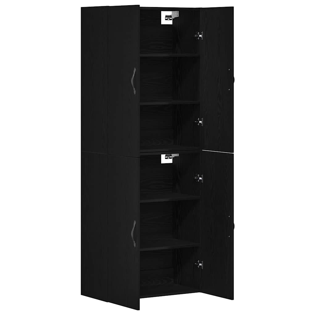 Meuble mural 2 pcs Chêne noir 69,5 x 34 x 90 cm - XIOS