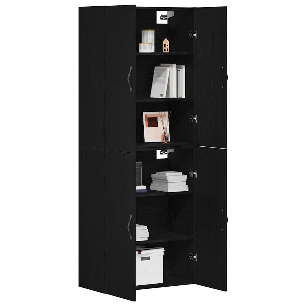 Meuble mural 2 pcs Chêne noir 69,5 x 34 x 90 cm - XIOS