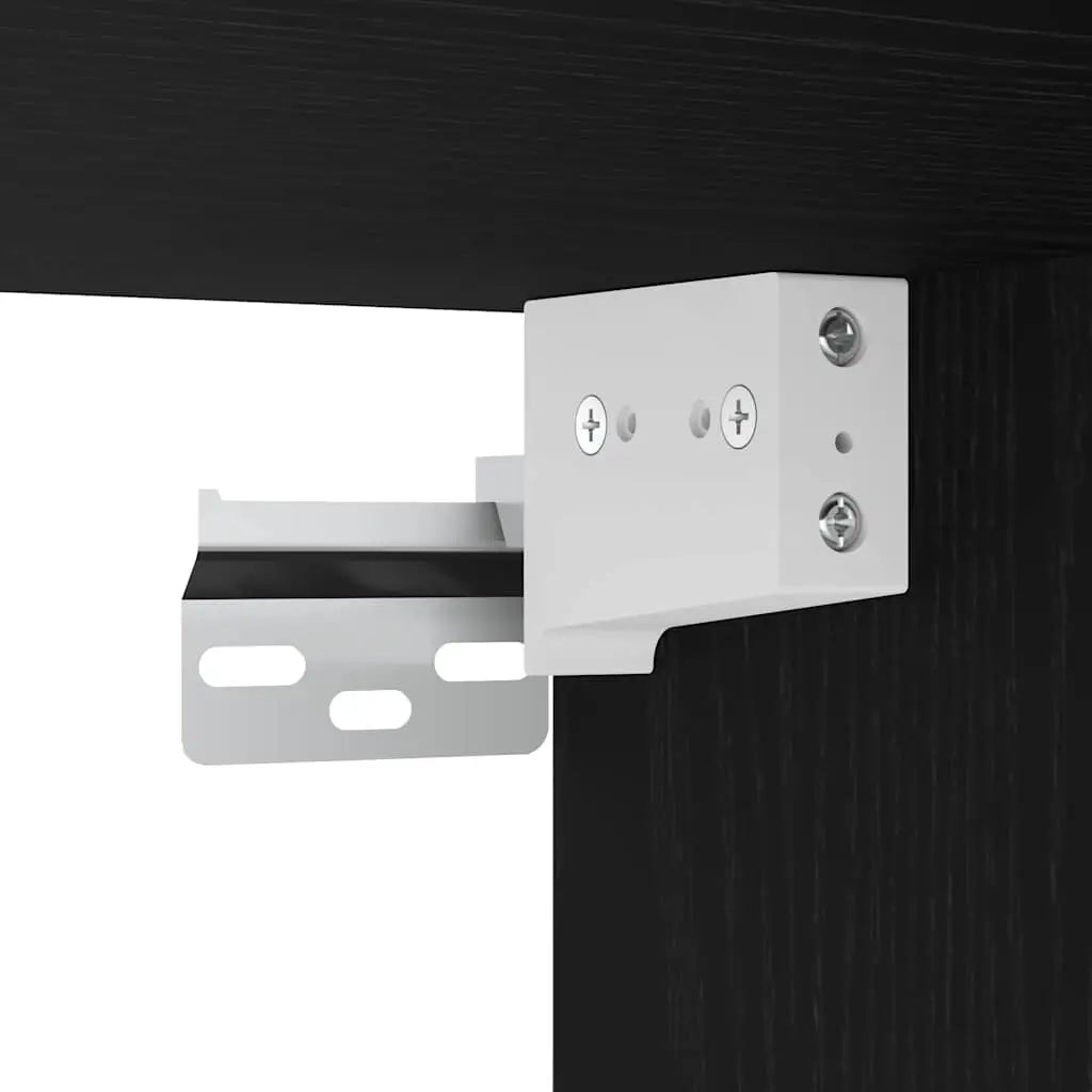 Armoire Murale 2 pc Chêne noir 69,5 x 34 x 90 cm - XIOS