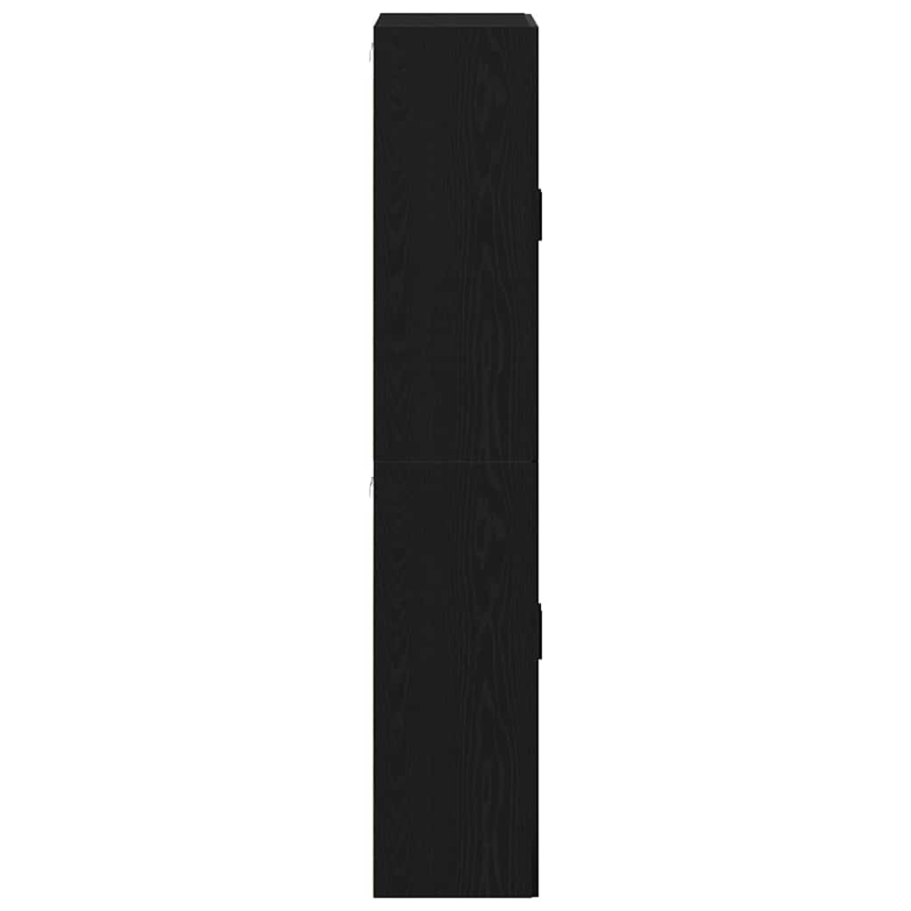 Meuble mural 2 pcs Chêne noir 69,5 x 34 x 90 cm - XIOS