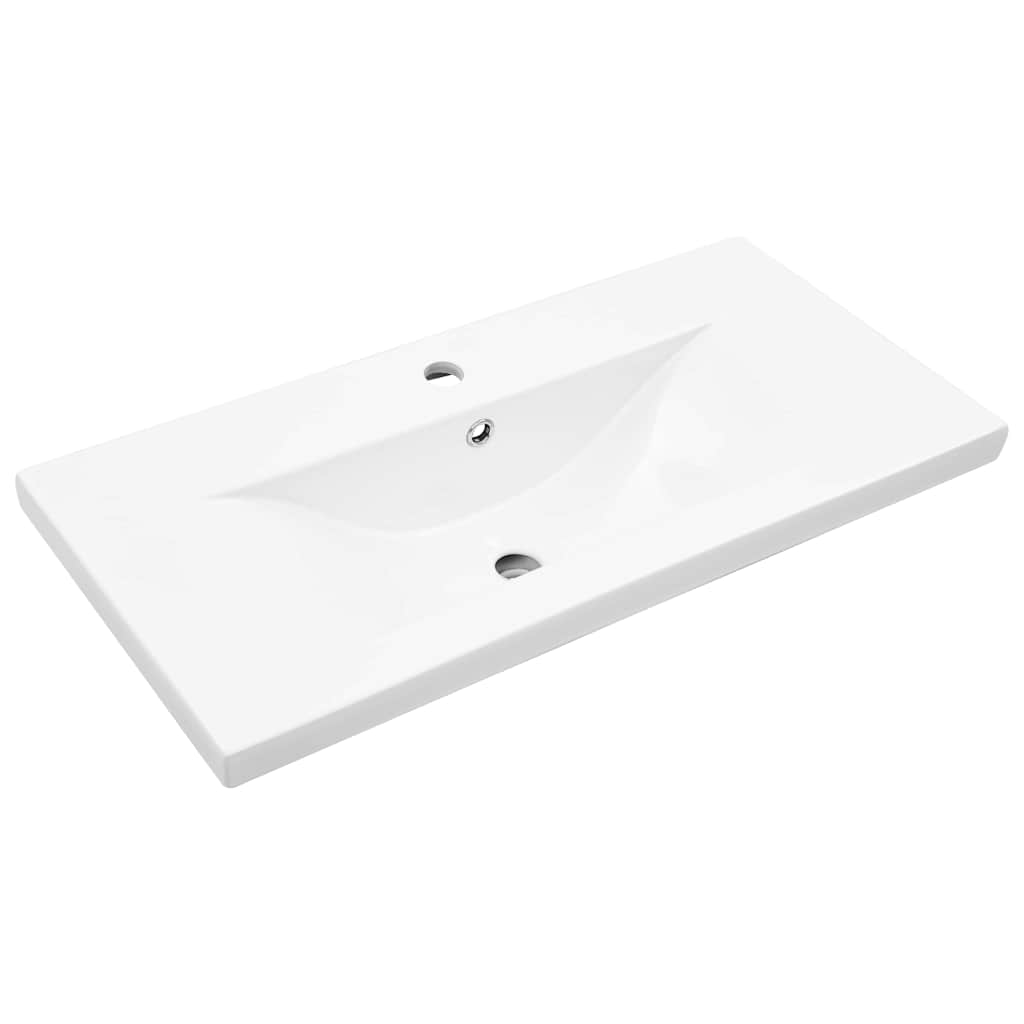 Meuble de Lavabo de Salle de Bain 2 pc Bois Ancien - XIOS