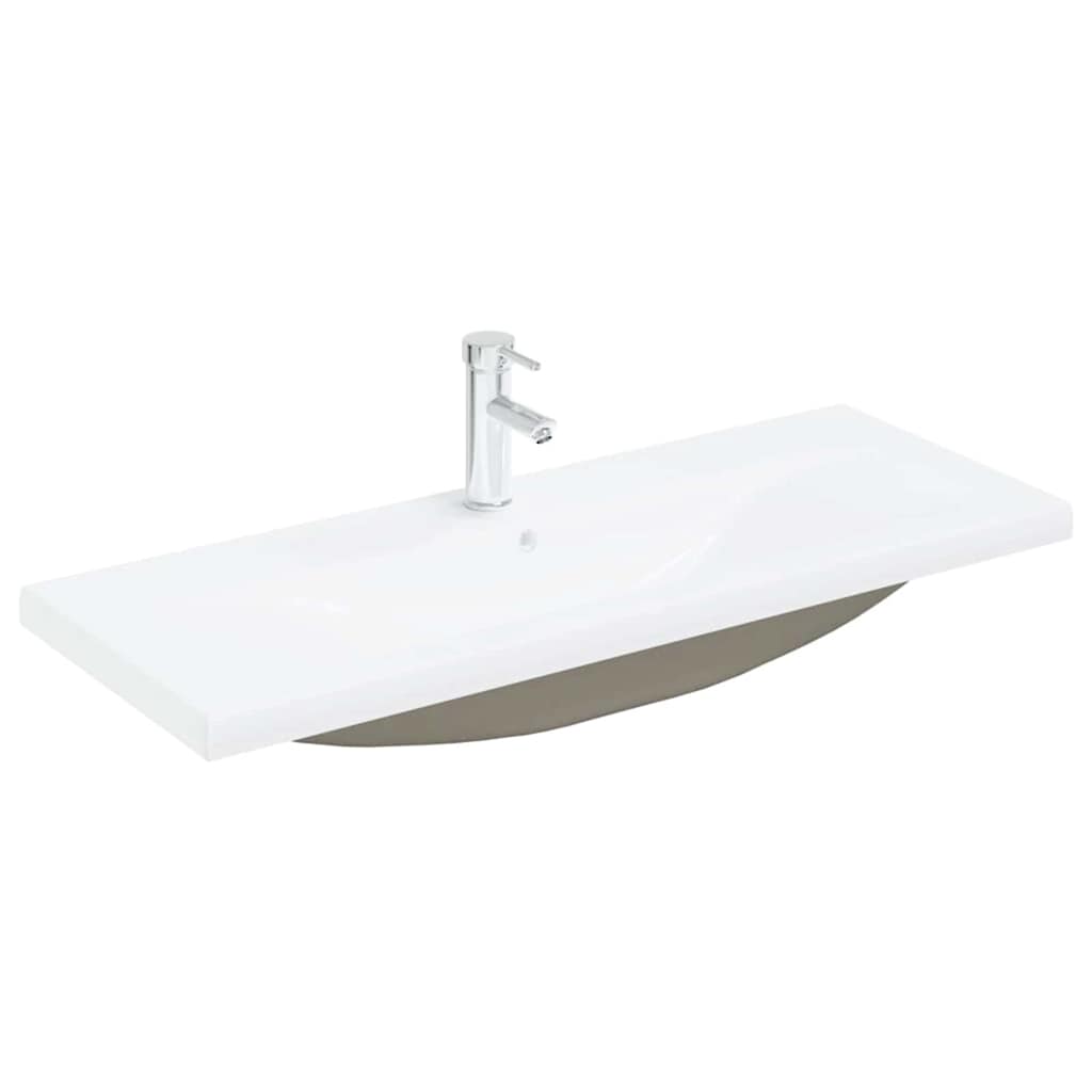 Meuble de Lavabo de Salle de Bain Chêne noir 100 x 39 x 62 cm - XIOS