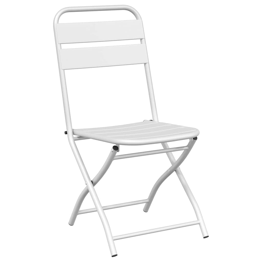 Ensemble bistrot 3 pcs Blanc Acier - XIOS