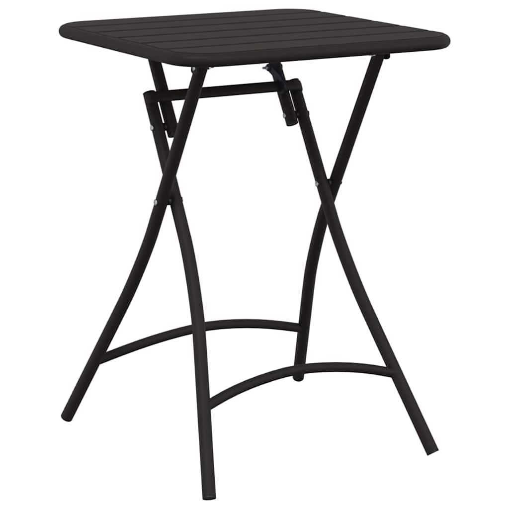 Ensemble bistrot 3 pcs Anthracite Acier - XIOS